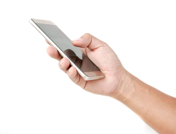 Hand Holding Smartphone — Stock Photo, Image