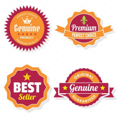 Vintage Retro vektör Logo afiş, poster, afiş için