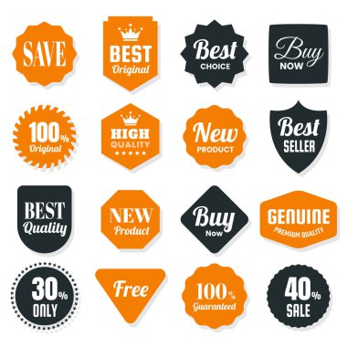 Vintage Retro vektör Logo afiş, poster, afiş için