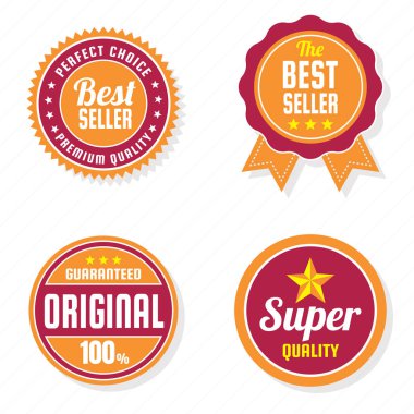 Vintage Retro vektör Logo afiş, poster, afiş için