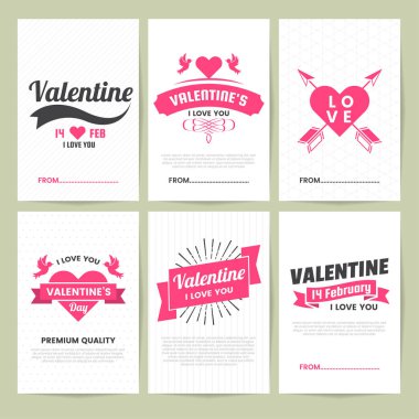 Retro Vintage vektör etiket banner için düğün