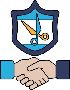 Arka planda makasla titreyen iki elin siyah beyaz görüntüsü. Makas bağları koparmanın ya da ilişkiyi bitirmenin sembolüdür. Bitiş ve kapanış kavramı