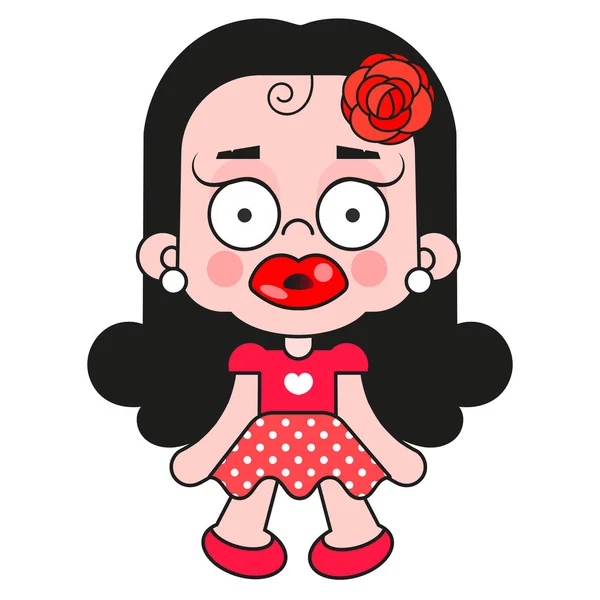 Muñeca mexicana Imágenes Vectoriales, Ilustraciones Libres de Regalías de Muñeca mexicana | Depositphotos®