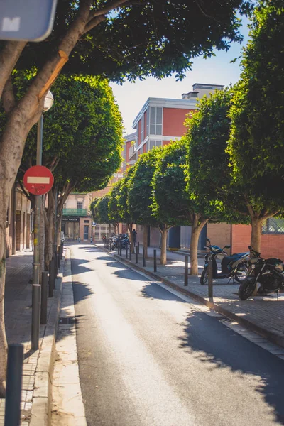 Barcelona, Espanha, 2019. Rua da cidade — Fotografia de Stock