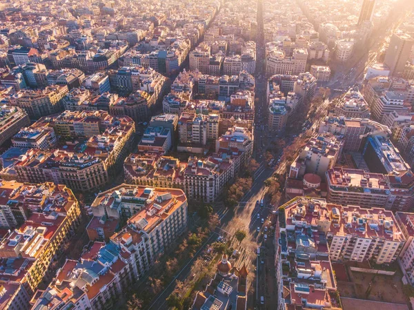 Barselona Eixample ikamet bölgesi, Sagrada havadan görünümü 