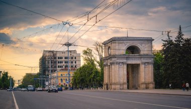 Zafer Takı. Chisinau şehrindeki ünlü yer, Moldova,2019