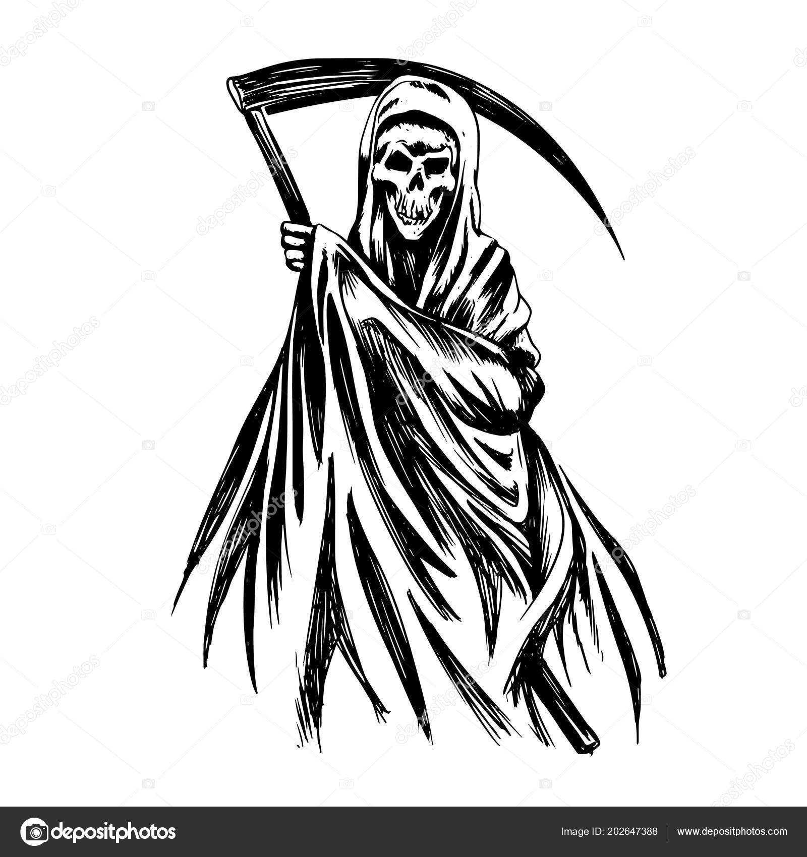 white grim reaper