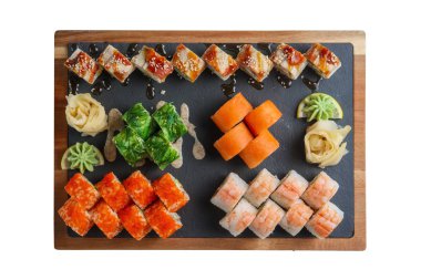 Rulo büyük dizi taş plaka üzerinde beyaz izole yılları arasında görev yapmıştır