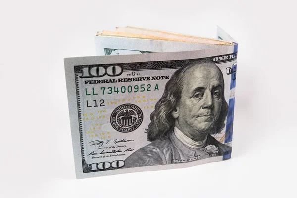 Δολάριο Μοντέλο Δολάριο Τραπεζογραμματίων Έννοια Και Ιδέα Τιμή Χρόνου Και — Φωτογραφία Αρχείου