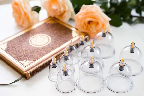 Vakum terapisi. Fincan masajı. Hijama sunna. Kur 'an.