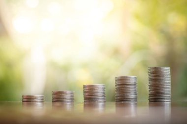 İş yatırım için büyümek ya da kavramı koruma sikke yığını