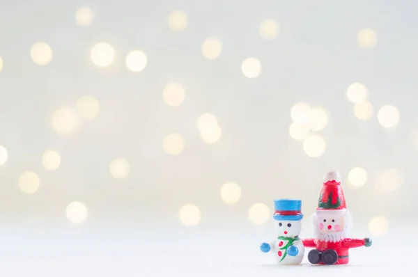 Santa Claus Sníh Mana Pro Vánoční Dekorace Pozadí — Stock fotografie