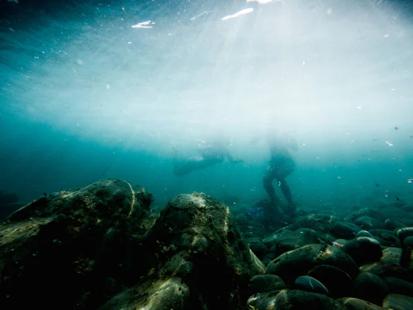 underwater and submarine view