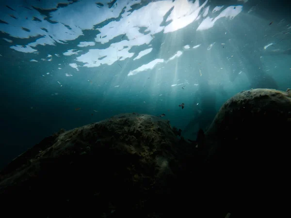 underwater and submarine view