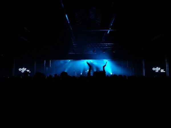 Audience at the live music show