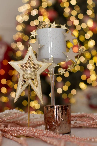 Yeni yıl kartı. Noel arka plan