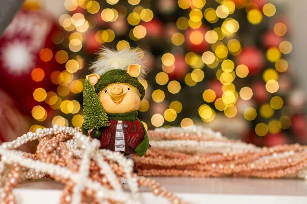 Yeni yıl kartı. Noel arka plan