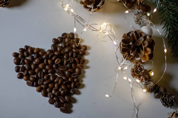 Yeni yıl kartı. Noel arka plan