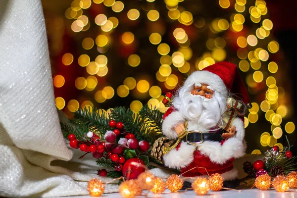 Yeni yıl kartı. Noel arka plan