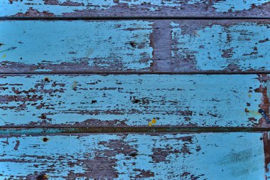 Aqua-sesi yıpranmış ve ahşap duvar - zemin.