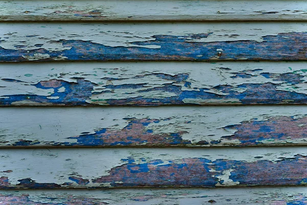 Fond Bois Bleu Vide Surface Vintage Vieille Planche Bois Bleu — Photo