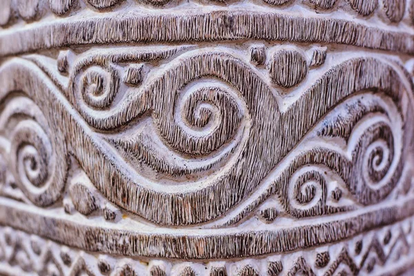 Detail Dřevěné Vyřezávané Staré Vintage Dřevěné Části Dekorativní Panely Ručně — Stock fotografie