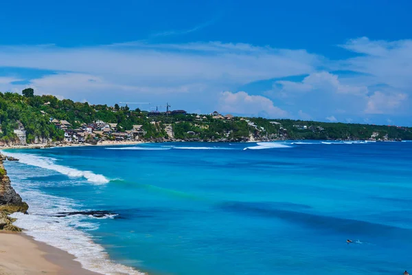 Dreamland Beach South Kuta Isola Tropicale Sulla Spiaggia Indonesia Bali — Foto Stock