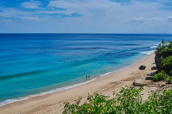 Concetto Vacanza Estiva Paradiso Esotico Spiaggia Tropicale Con Acqua Turchese — Foto Stock