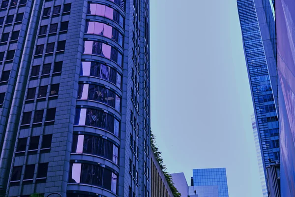 Modern building landscape in Hong Kong.