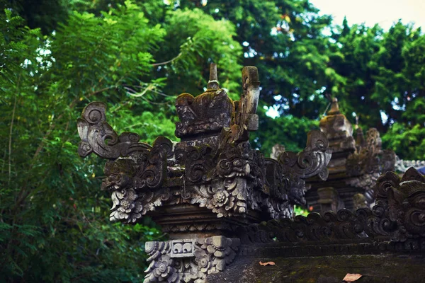 Vacker Utsikt Över Gamla Sten Carving Tempel Bali Gunung Kawi — Stockfoto