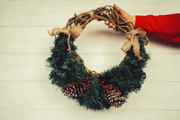 Natale Sfondo Vacanza Tema Della Celebrazione Concetto Celebrazione Spazio Libero — Foto Stock