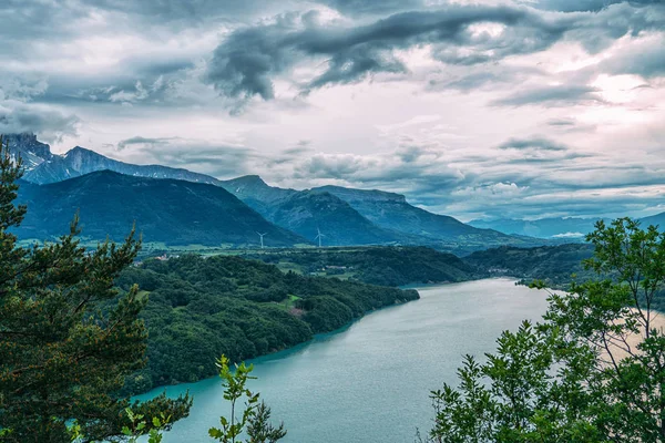 Úžasná Krajina Gorges Verdon Jihovýchodní Francii Provence Alpes Cote Azur — Stock fotografie