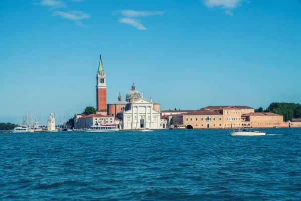 Panorama Veneza Imagem Panorâmica Paisagem Urbana Veneza Itália Durante Nascer — Fotografia de Stock