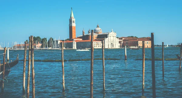 Panorama Veneza Imagem Panorâmica Paisagem Urbana Veneza Itália Durante Nascer — Fotografia de Stock