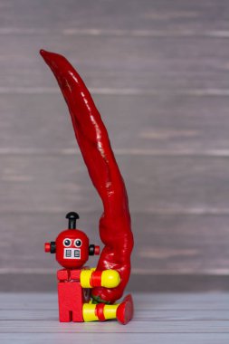 Sexual life libido, penis size and erection problem concept.
