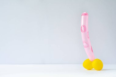 Penis, kudret, men's Health kavramı uzun veya büyük boyutu. İle boş boş alan metin veya tasarım için.