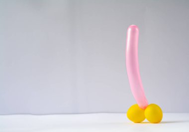 Penis, kudret, men's Health kavramı uzun veya büyük boyutu. İle boş boş alan metin veya tasarım için.