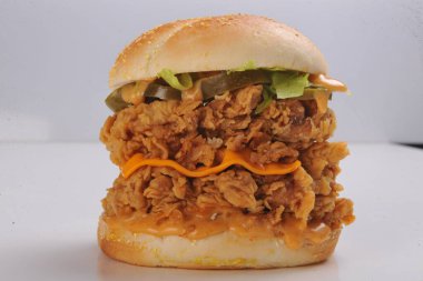 Lezzetli bir sandviçin kapağı.