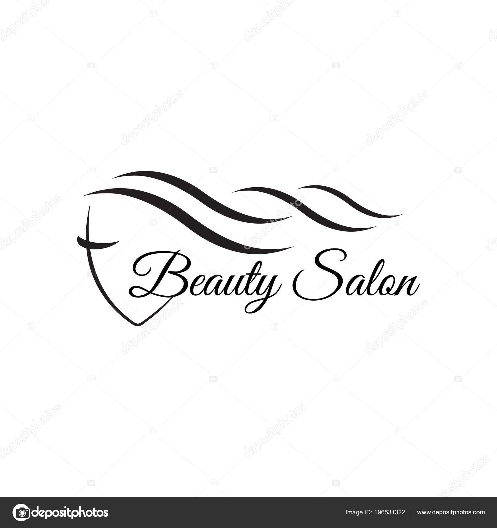 Beauty Logo With White Background Beauty Salon Cosmetics Spa Hair