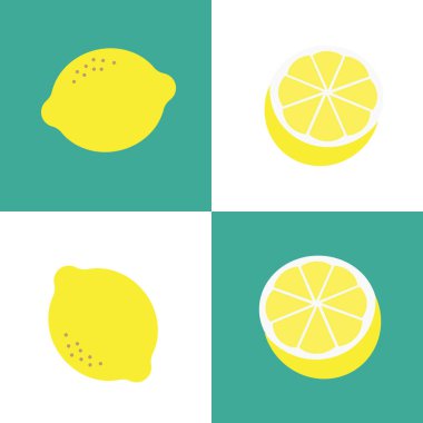 Limon deseni. Parlak yaz tasarımı. limon arkaplan dokusu