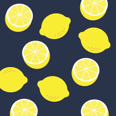 Sulu limon arka planı. Kumaşta parmak izi kalıbı 