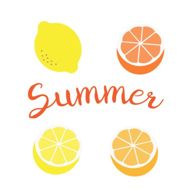 Limonlu vektör deseni. limon arkaplan dokusu