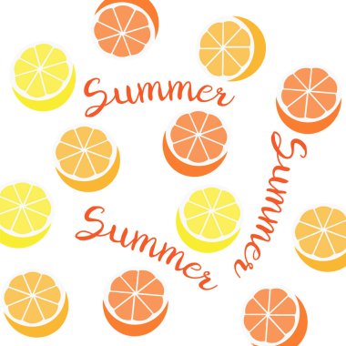 limon deseni. Parlak yaz tasarımı. limon arkaplan deseni