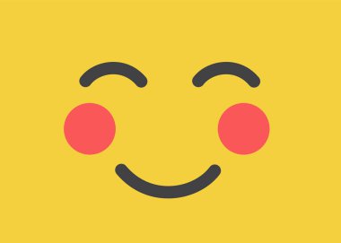 Dünya günü Ekim gülümse. Dünya gülümsemek gün sarı arka plan.