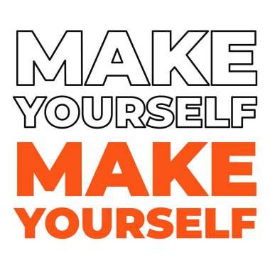 Kendini spor salonu motivasyon şablonu sağlayın. Afiş spor motivasyon