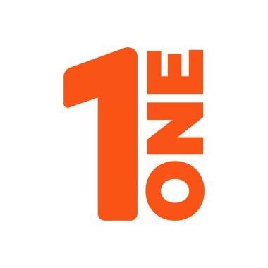 Bir numaralı logo şablonlar. 1 logo Şablonlar