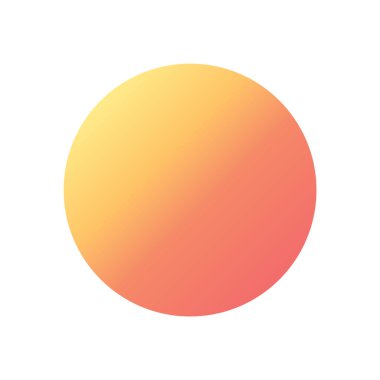 Yuvarlak Gradyan Seti. Degrade daire sıvı düğmesi