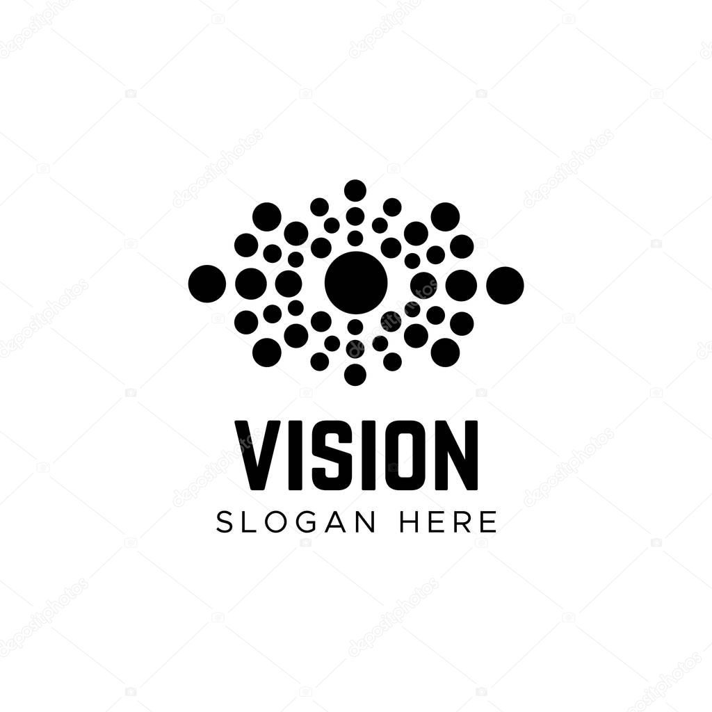 Camera eye logo. Eye Care logo designs vector