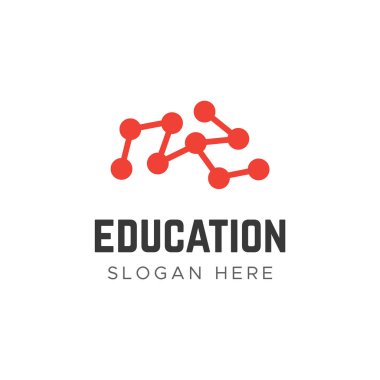 Yaratıcı beyin soyut vektör logolar. Beyin fırtınası logoları vektör