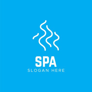 Çiçek logolar Spa için yapılmış. çiçek spa logolar